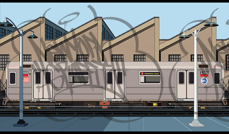 Old-East-180th-Street-Yard-Platform-Scene-R62